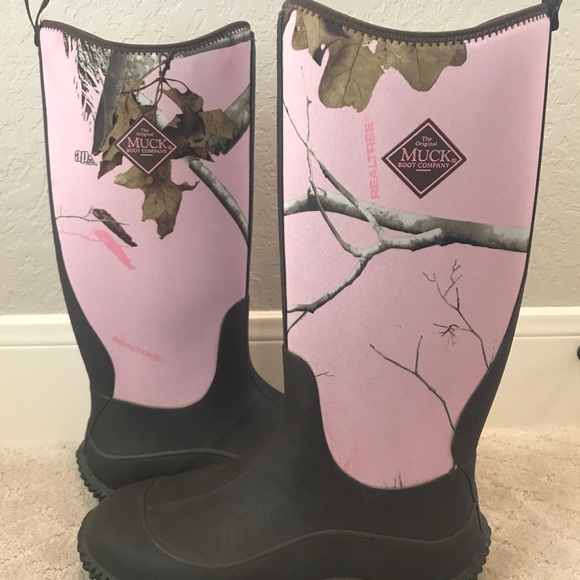 Muck Boots | Shoes | Nwot Pink Camo 